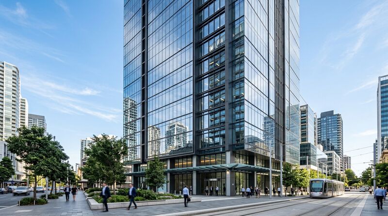 Commercial Office Towers, Highrise Glazing Brisbane